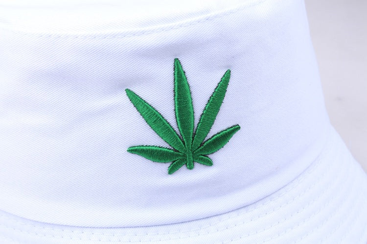 Maple Leaf Embroidered Fisherman Hat