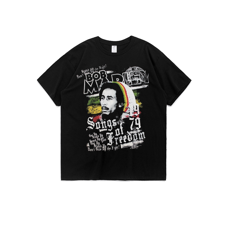 Men's Bob Marley printed T-shirt