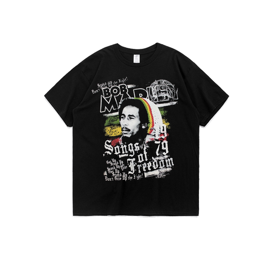 Men's Bob Marley printed T-shirt