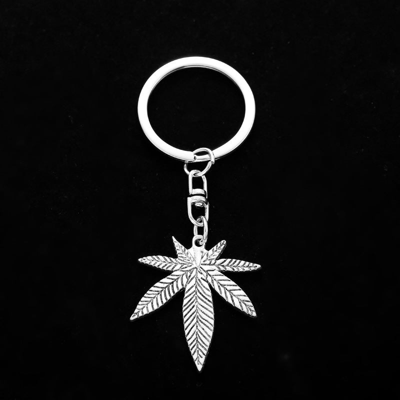 Maple Leaf Key Chain Creative Car Men And Women