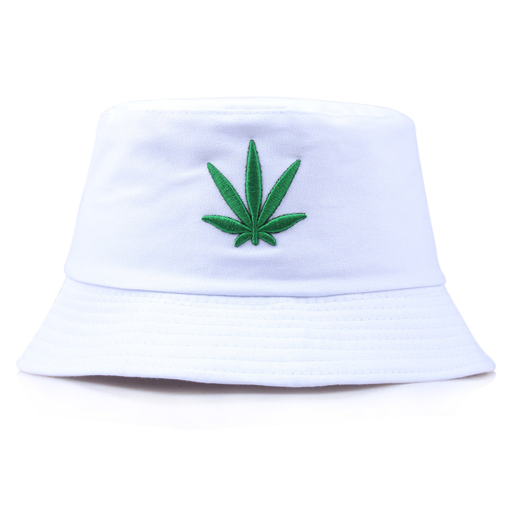 Maple Leaf Embroidered Fisherman Hat