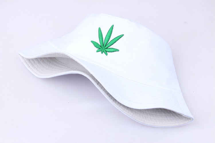 Maple Leaf Embroidered Fisherman Hat