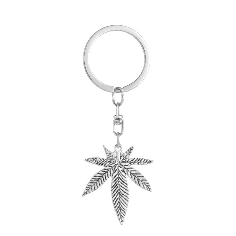 Maple Leaf Key Chain Creative Car Men And Women